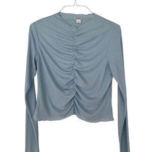 Monki Women's Blue Shirt